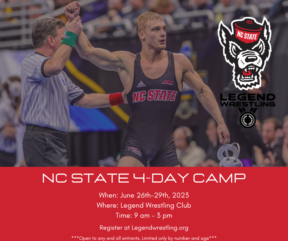 NC State 4-Day Camp | Legend Wrestling Club